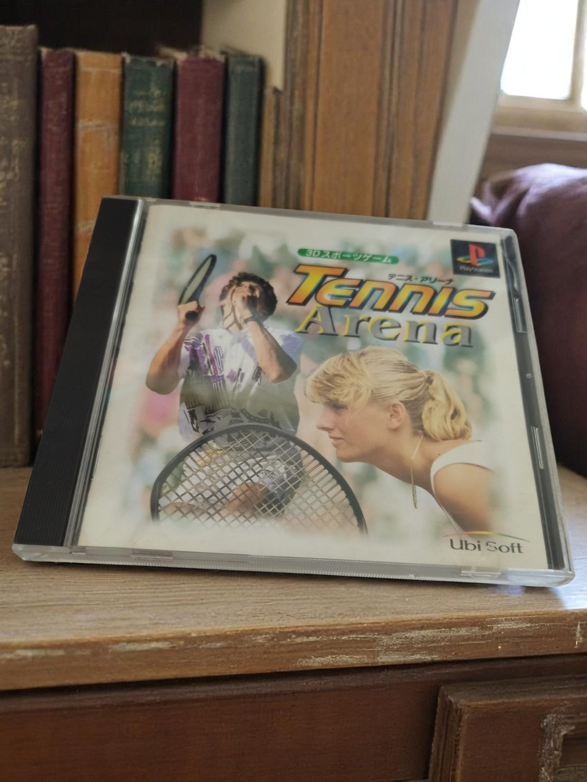 Jeu PS1 Tennis Arena Ubi Soft Import Japonais vintage PlayStation 1 rétro
