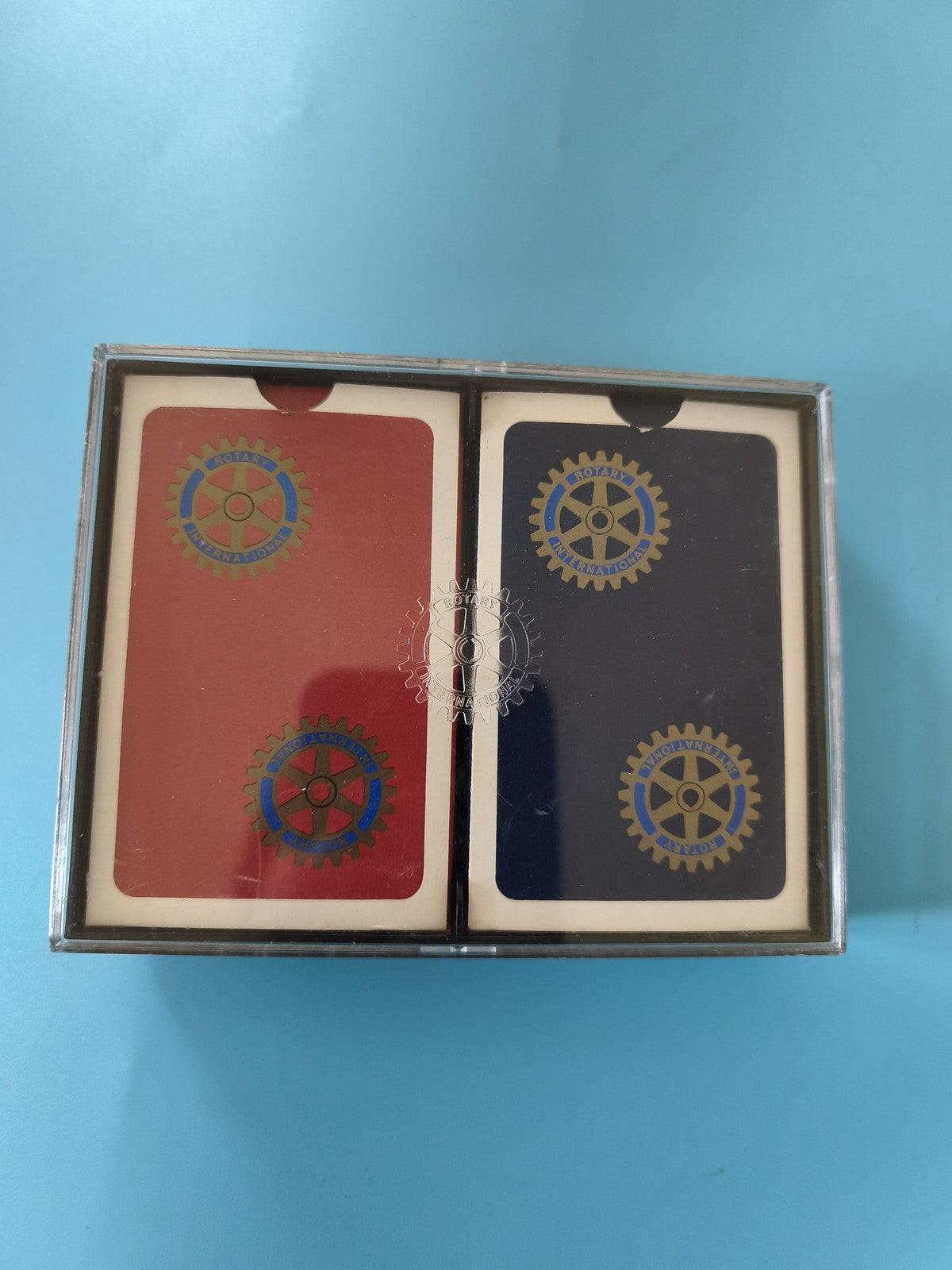 Jeu de cartes vintage Rotary International ancien jeu à collectionner neuf scell