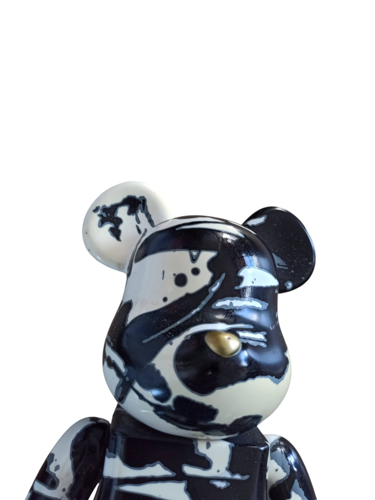 Bearbrick Tomokazu Matsuyama figurine art noir blanc ultra rare designer