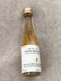 Miniature eau-de-vie Vieille Prune Harp Uberach partiellement remplie