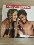 Vinyle 45T Chico et Roberta Frente a Frente pochette couleur Carrere (Ref 1)