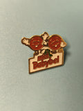 Vintage pin's Mini Babybel personnages rouges collection fromager ancien