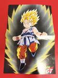 Poster Dragon Ball GT vintage Goten Super Saiyan officiel affiche animée