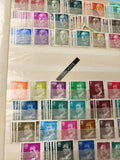 Lot anciens timbres oblitérés Espagne multicolores ? philatélie collection