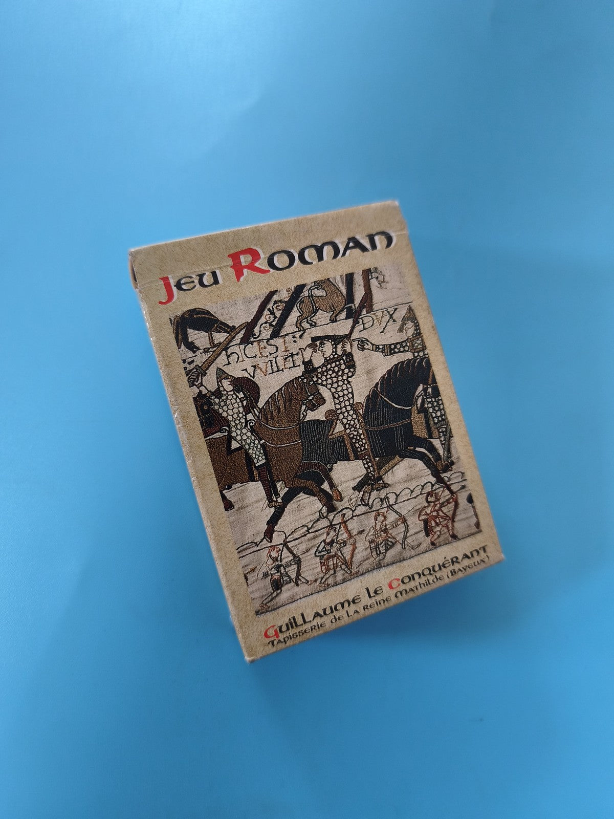 Jeu de cartes ancien neuf Guillaume le Conquérant vintage collection rétro