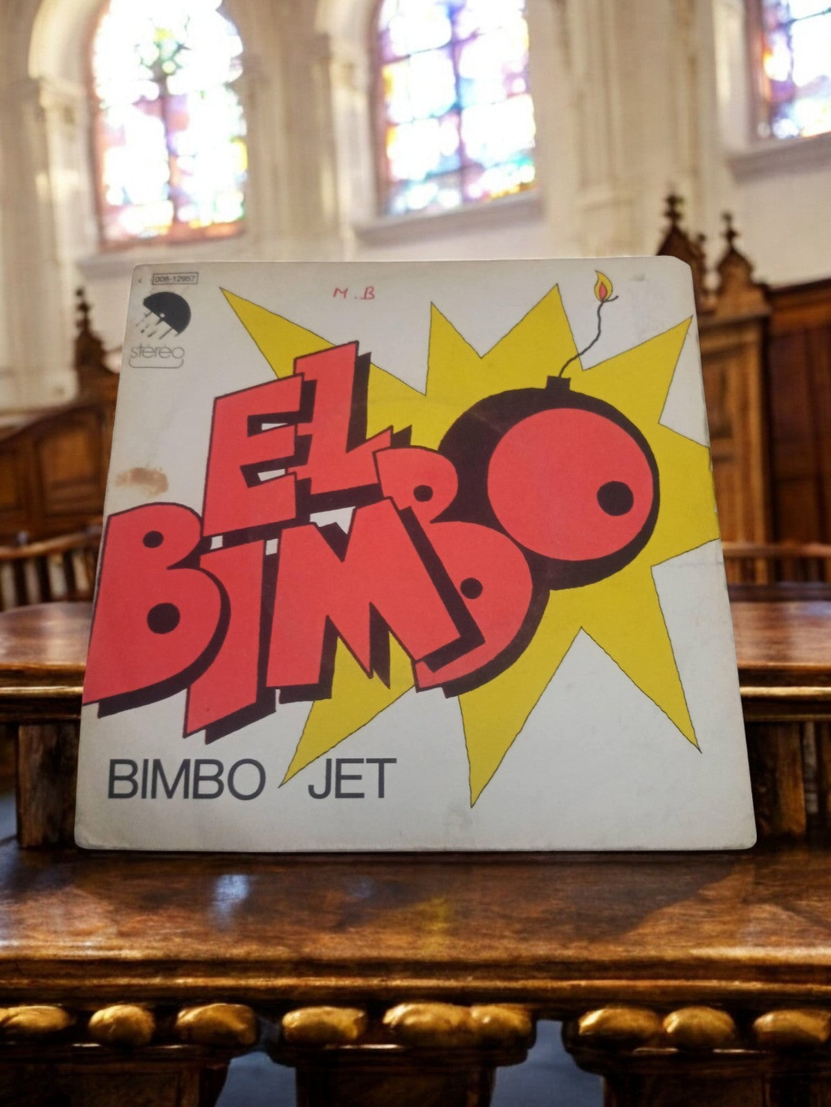 Vinyle 45 tours El Bimbo Bimbo Jet vintage pochette pop années 70
