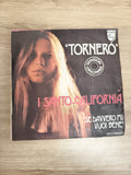 Vinyle 45 tours I Santo California Tornerò Se Davvero Mi Vuoi Bene Philips