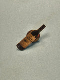 Vintage pin's bouteille de vin, collection alcool, forme bouteille, rare