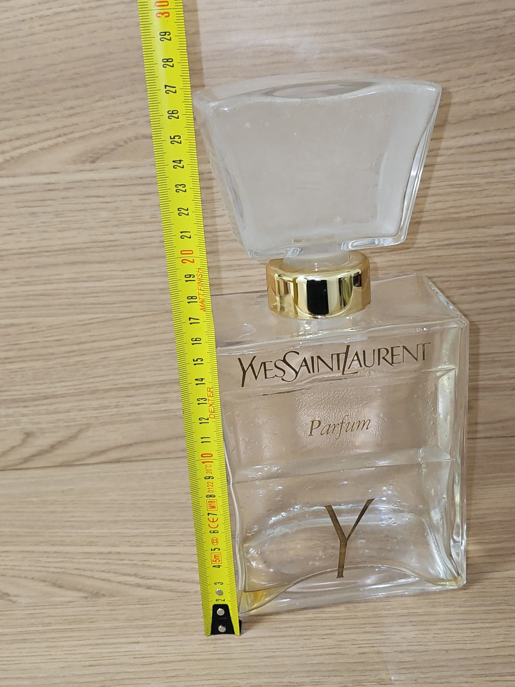 Très grande bouteille factice de parfum décorative XXL pour décoration intérieur