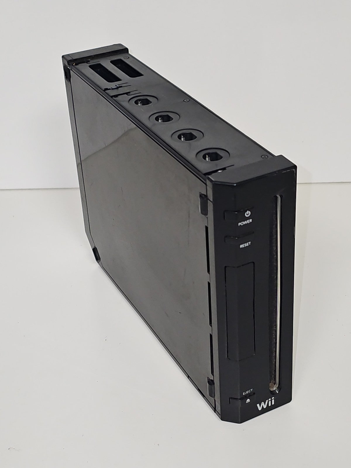 Console Nintendo Wii noire sans câbles bloc principal Nintendo d'occasion