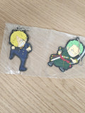 Lot de 2 magnets Bandai One Piece ? Aimants décoratifs manga anime Japan