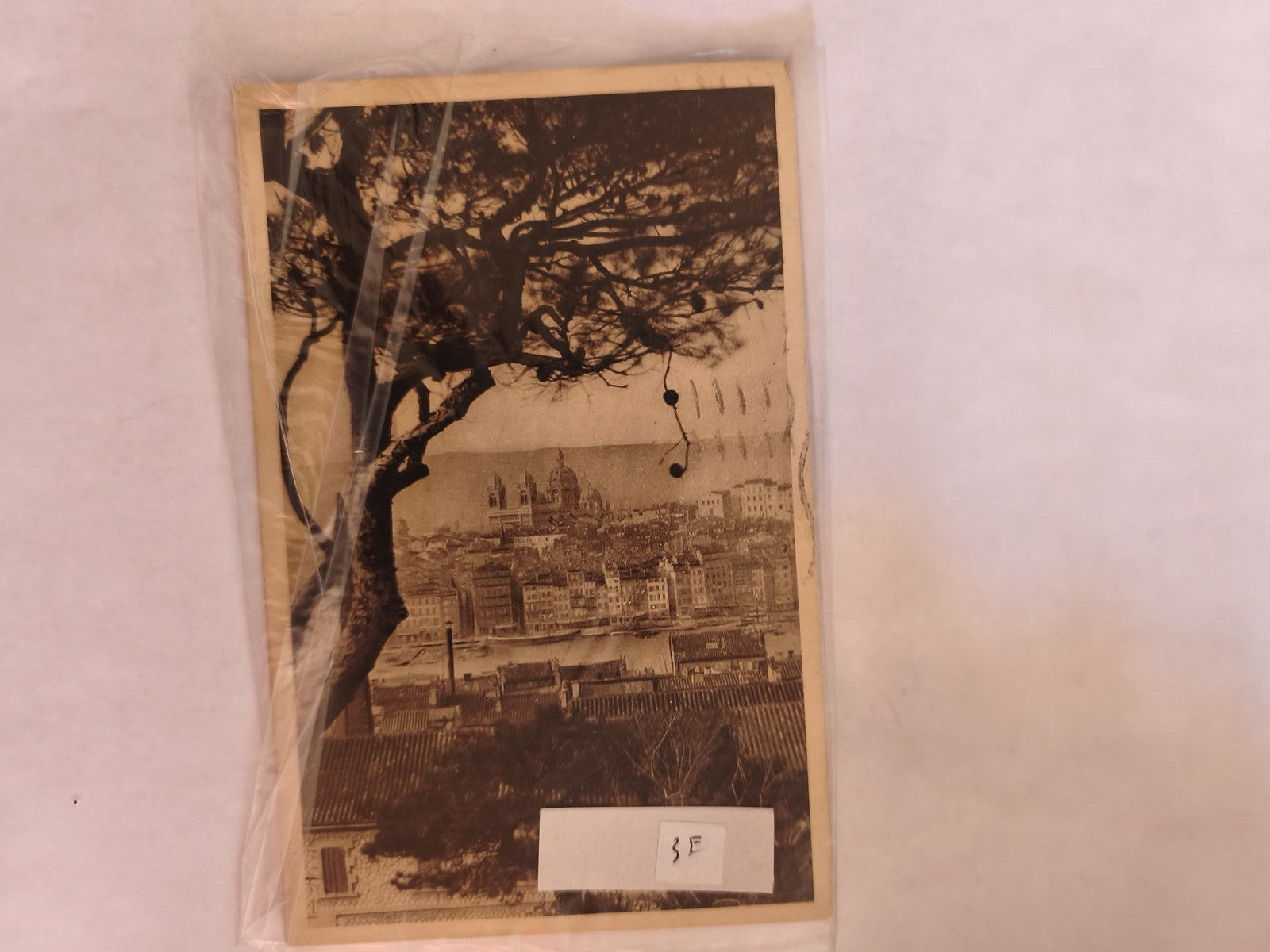 Carte postale vintage Marseille ancienne, collection rétro, vue citadine France
