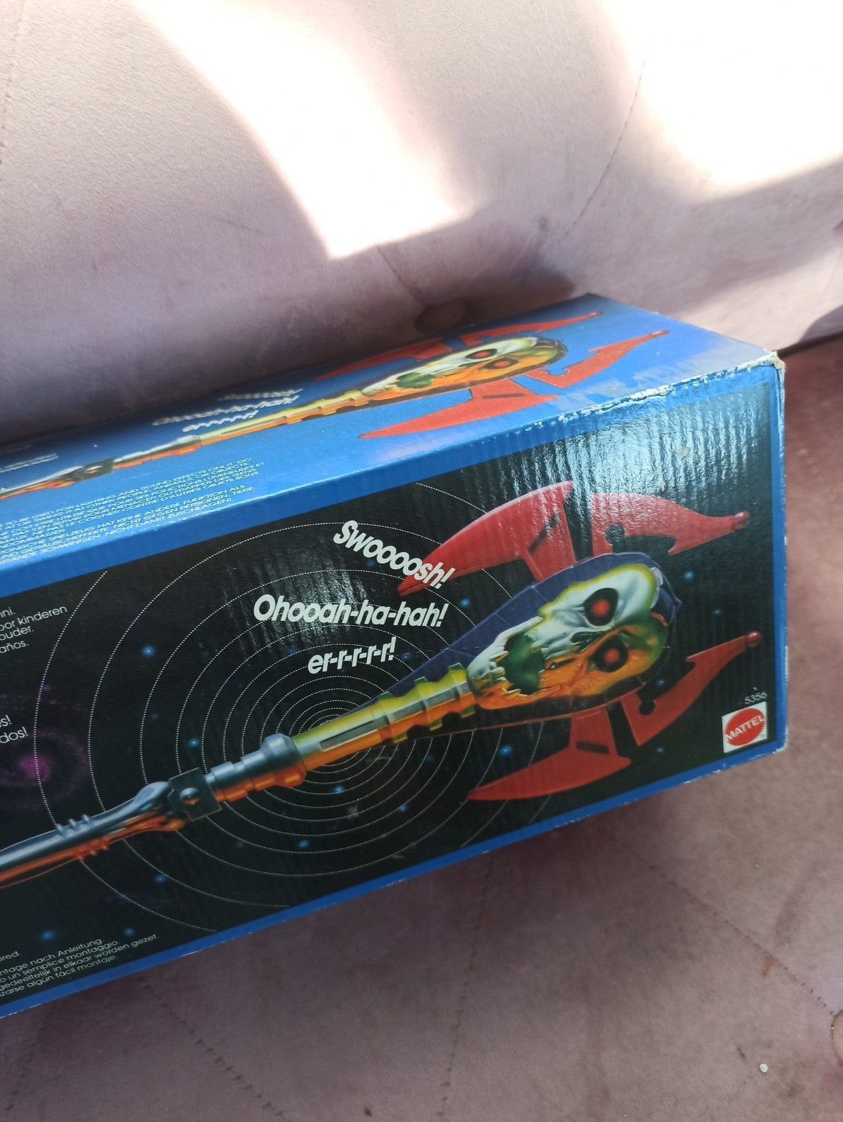 Bâton électronique He-Man Skull Staff Skeletor Mattel neuf en boîte