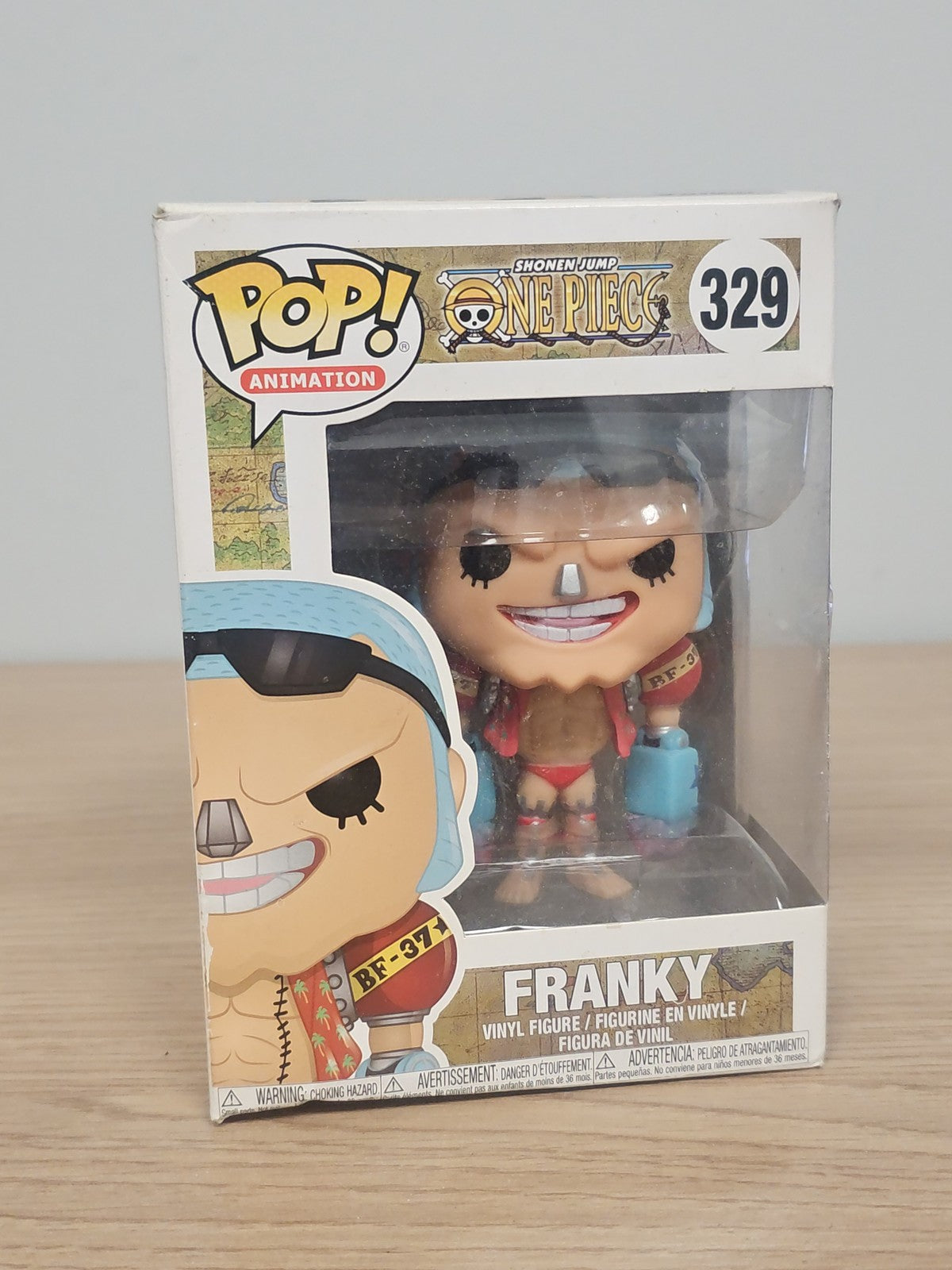 Funko Pop One Piece Franky N°329 Rare Vintage Animation Occasion Collection