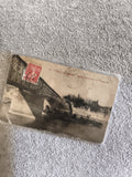 Carte postale CPA Arles Pont de Trinquetaille vapeur Galibier affranchie