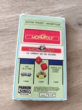 Jeu Monopoly édition pocket magnétique Parker vintage années 80 jeu de société