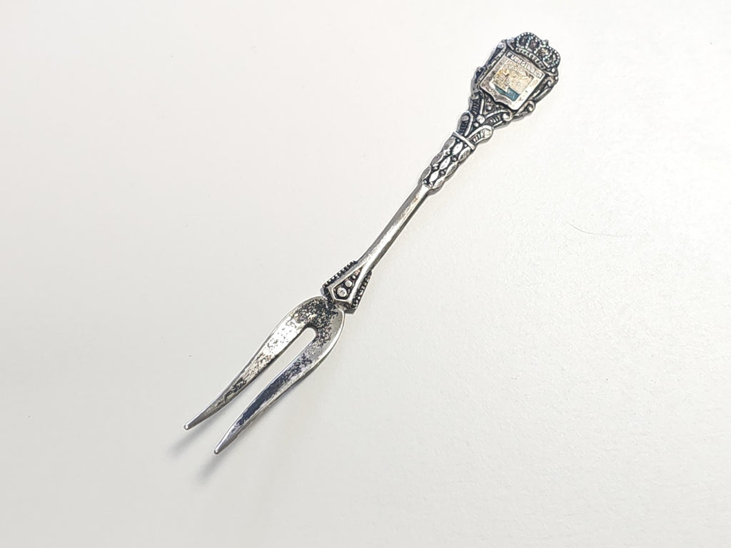 Ancienne cuillère vintage en argent 10,8g, collection rétro, objet d?occasion