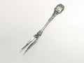 Ancienne cuillère vintage en argent 10,8g, collection rétro, objet d?occasion