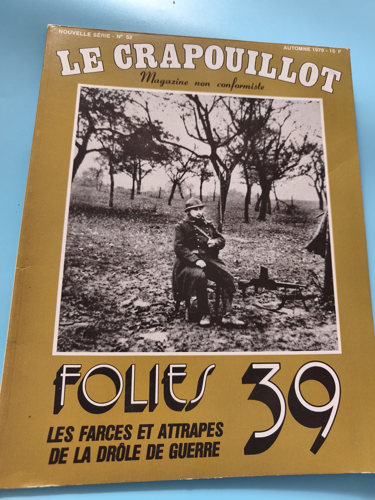 Ancien magazine Les Crapouillots vintage rétro presse collection France