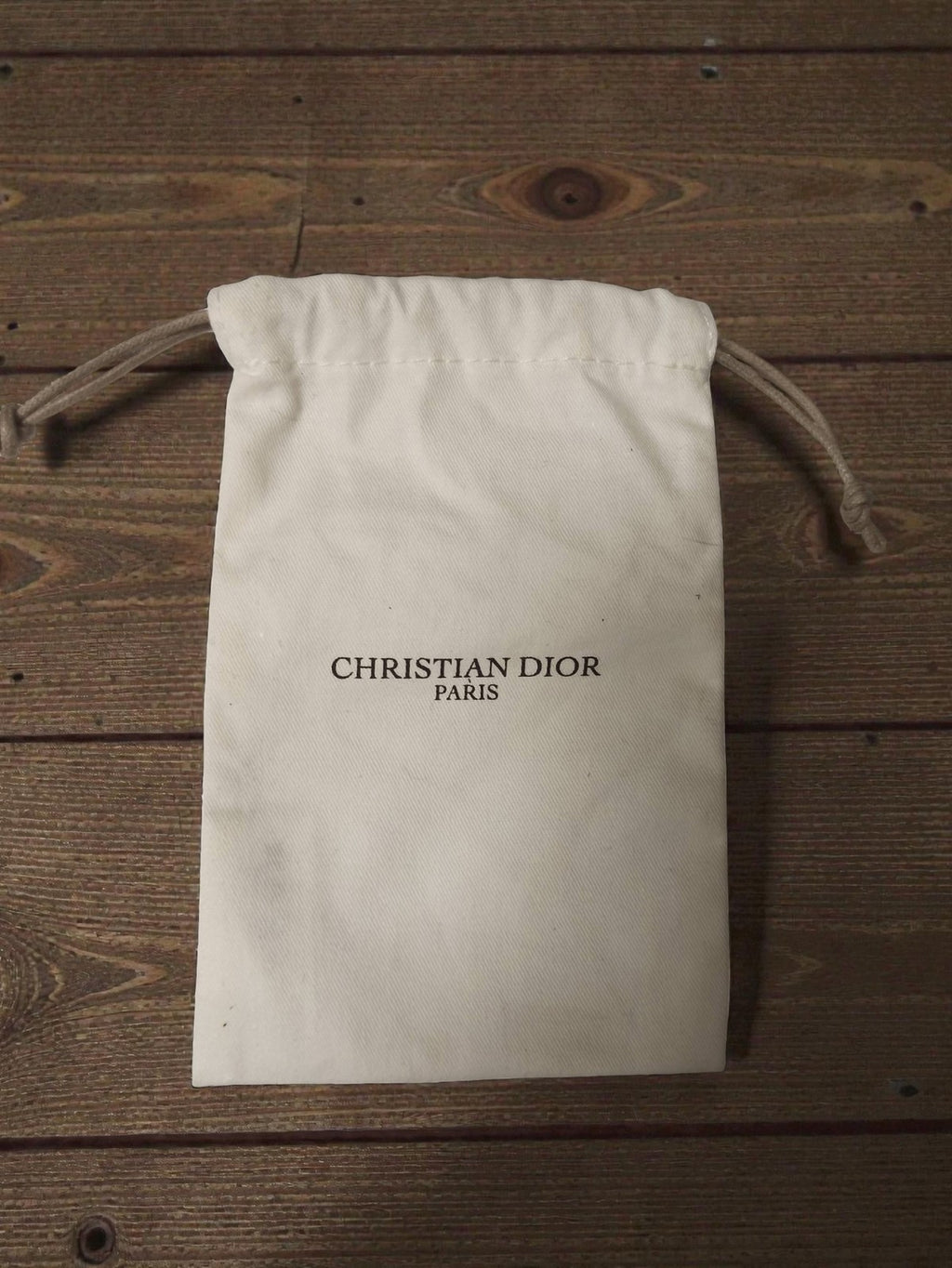 Petit sac publicitaire Christian Dior, accessoire élégant, sac promotionnel occa