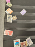 Lot anciens timbres oblitérés Bangladesh et Asie, oiseaux, monuments, collection