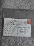 Carte postale Bagnoles-de-l'Orne 1953 timbre 12F oblitérée philatélie