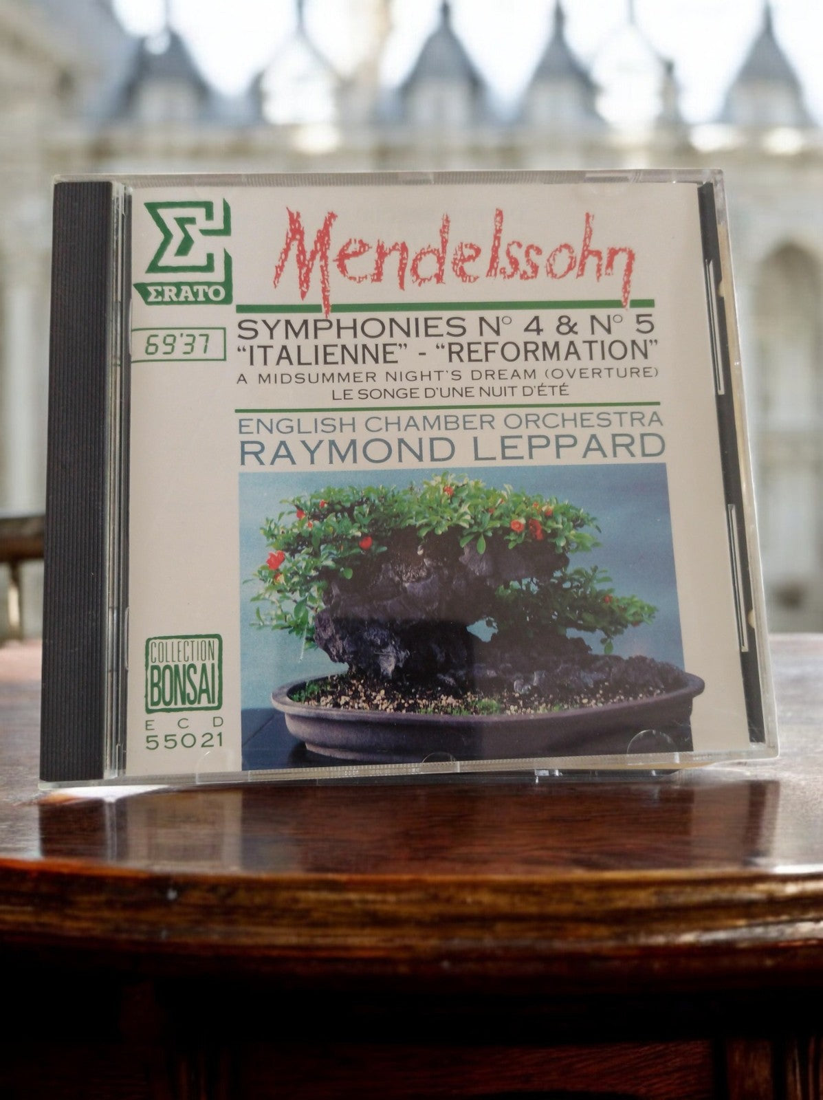CD Mendelssohn Symphonies 4 & 5 Erato Raymond Leppard English Chamber