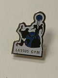 Vintage Lassus Gym pin? Vintage sports gymnastics collector's badge France