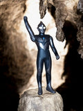 Figurine Ultraman Bandai PVC noir argent Ultra Hero série japonaise