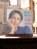 Vinyle 45 tours Joan Baez For the Children of the Eighties vintage années 80