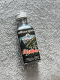 Mignonnette vintage Albergià Erbe Alpine Distilleria Pracelato Italie déco bar