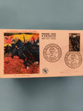 Lettre FDC Bataille de Verdun 40e anniversaire 1956 Premier Jour Paris