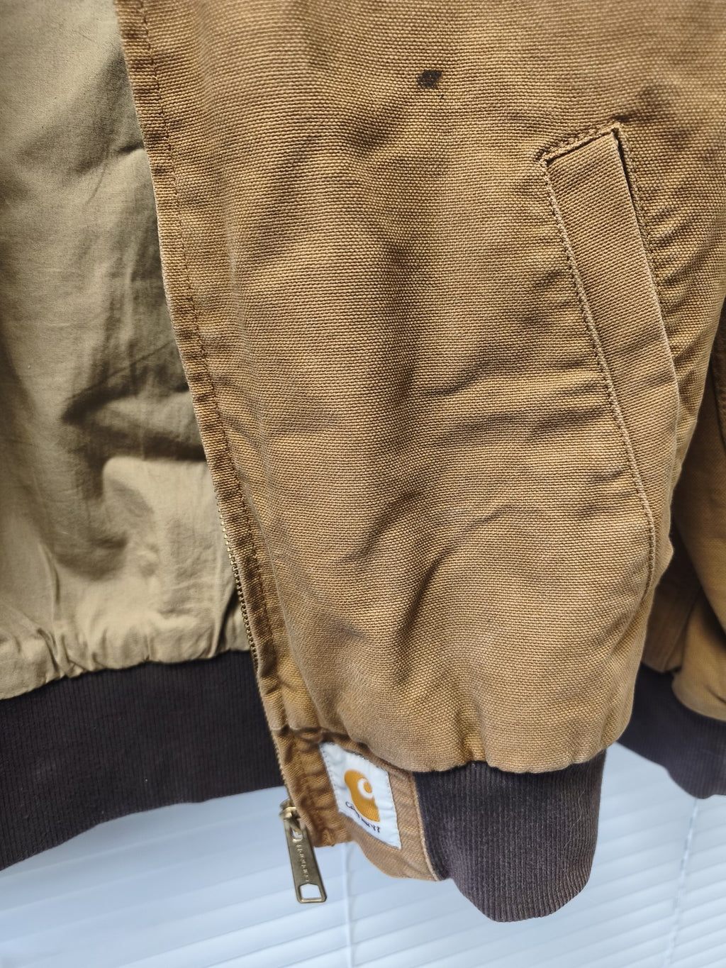 Veste blouson Carhartt vintage ancien rétro taille S homme streetwear collection