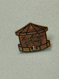 Pin's vintage Leclerc Le Manège à Bijoux ancien collection badge