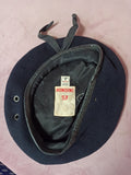 Béret commando MONDINE 57 ancien militaire bleu marine vintage Algérie