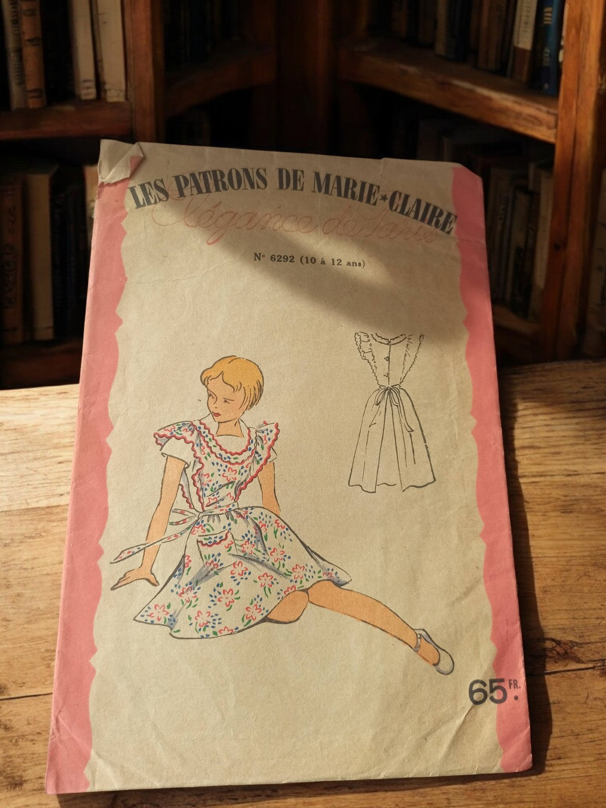Rare patron de couture vintage ancien marque Ancienne collection rétro couture