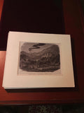 Gravure ancienne Traditions des Vosges H. Valentin art vintage rétro paysage