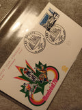 Enveloppe premier jour Jeux Olympiques Montréal 1976 timbre France sports