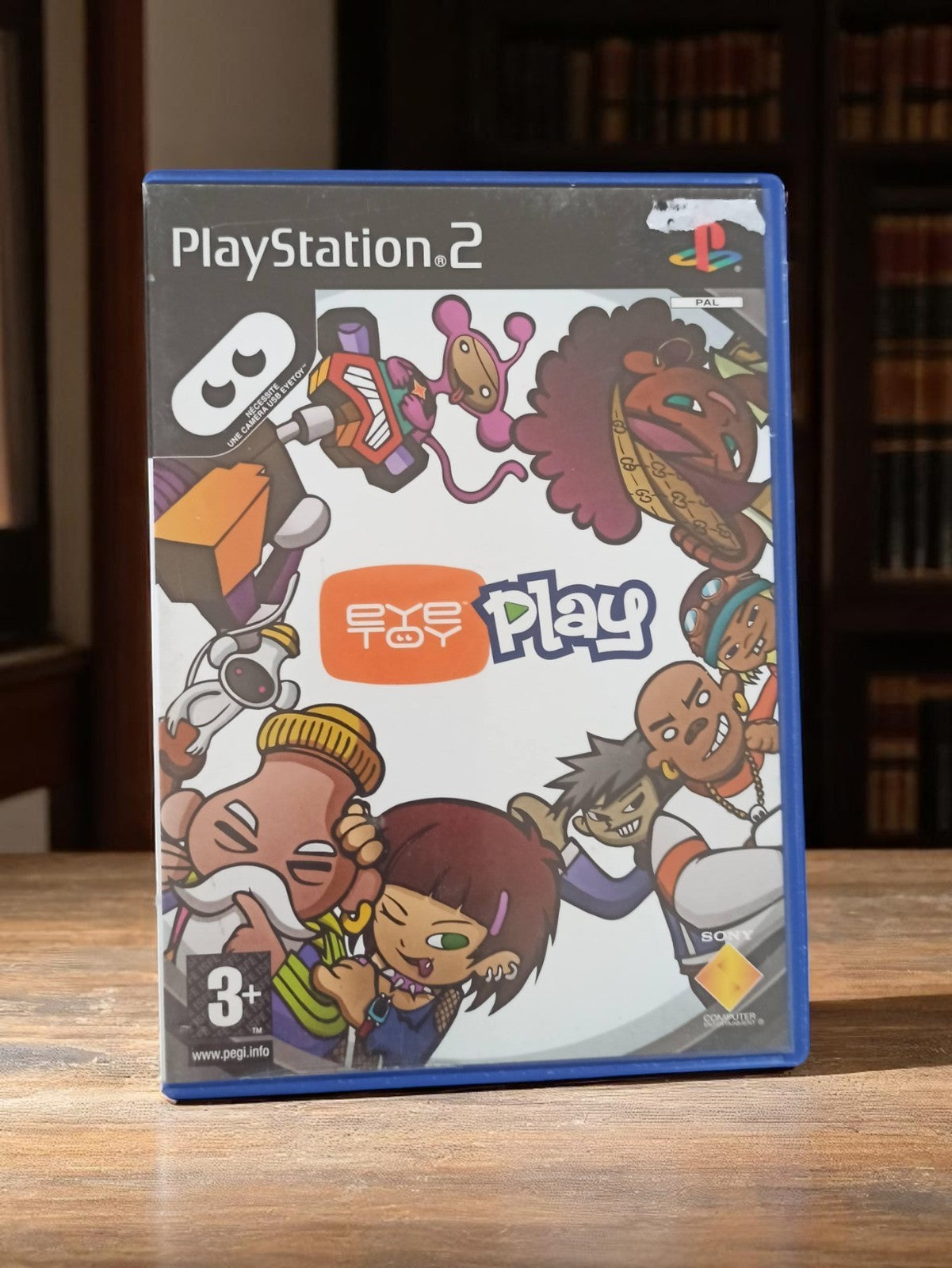 Jeu PS2 EyeToy Play complet PAL vintage Sony PlayStation 2 original