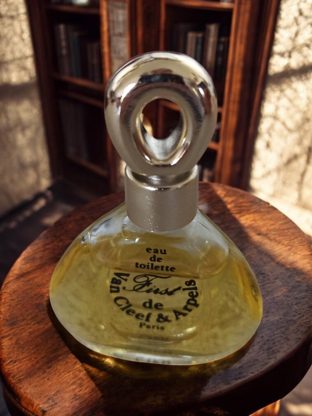 Miniature parfum First Van Cleef & Arpels vintage ancienne rétro eau de toilette