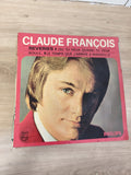 Vinyle 45T vintage Claude François Philips ? Réveries, pochette rouge, collectio