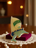 Pin's vintage CNIM VAR 1992 dauphin voile édition limitée publicité