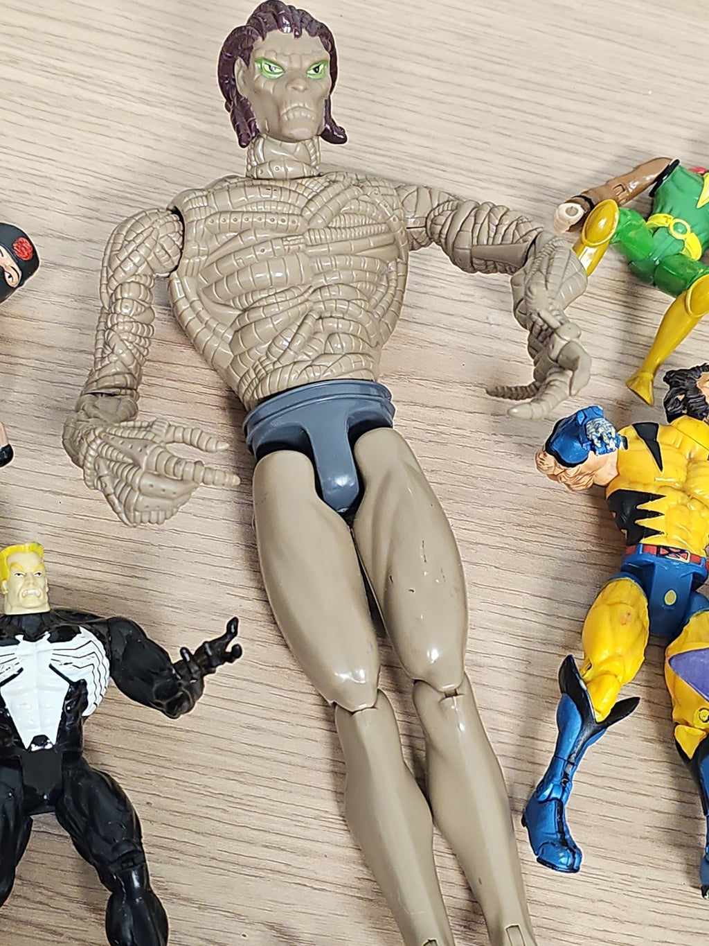 Lot figurines rétro Marvel X-Men Venom Magneto vintage années 90 occasion