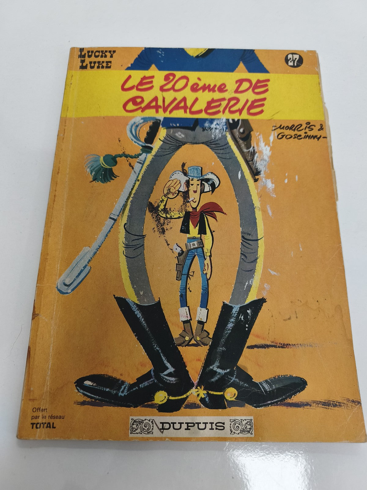 Lucky Luke 20e Cavalerie 1972 ancien album BD vintage collection franco-belge
