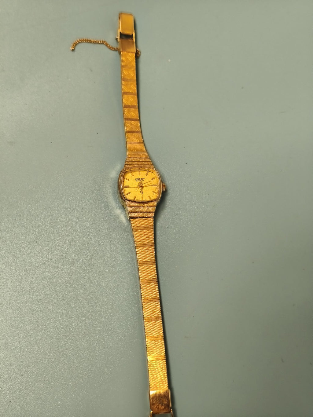 Montre femme vintage Orlet plaquée or, ancienne, style rétro, occasion collectio