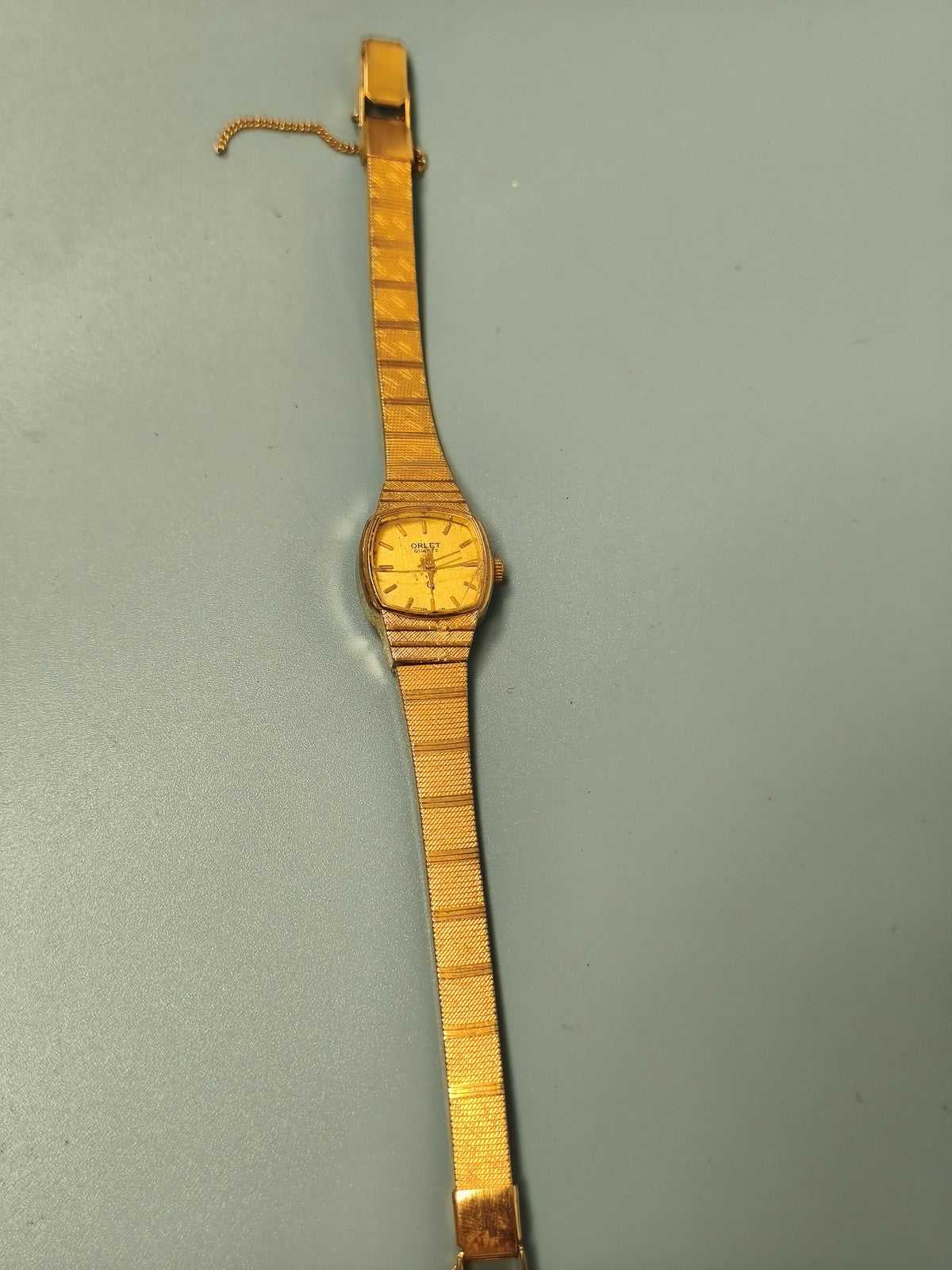 Montre femme vintage Orlet plaquée or, ancienne, style rétro, occasion collectio