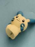 Marionnette doigt Pokémon Minun bleu jaune figurine finger puppet