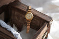 Montre vintage OCEANIC mécanique 15 rubis plaquée or bracelet rétro femme