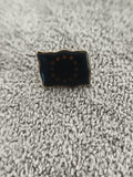 Pin's drapeau Union Européenne vintage, émail bleu, étoiles dorées (Ref 6)