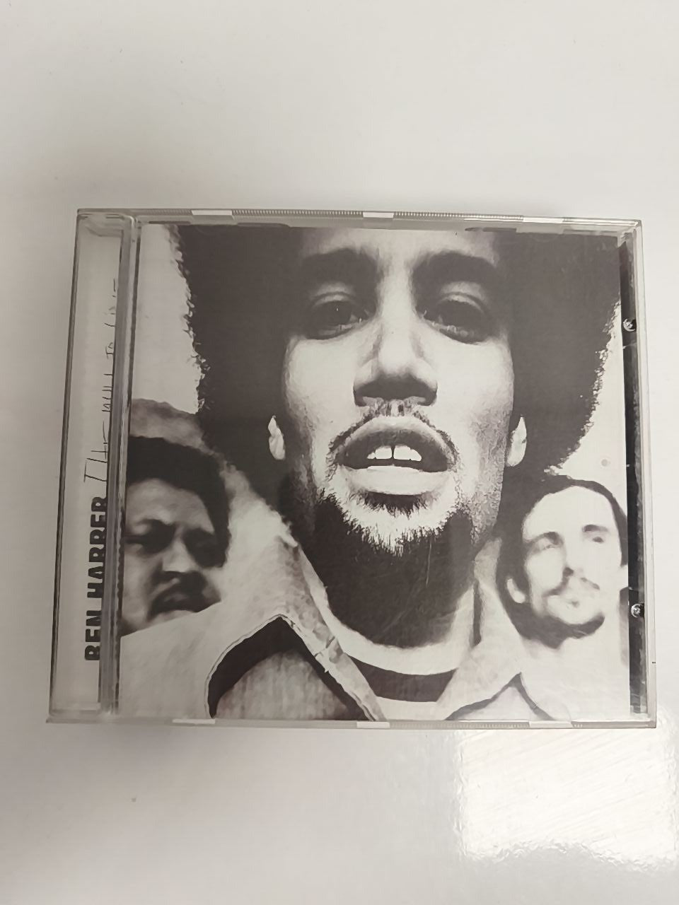 CD Ben Harper The Will To Live album, boîtier cristal, musique soul rock